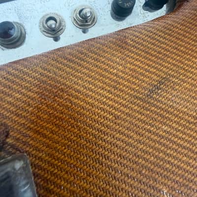 Fender '59 Bassman Reissue 45-Watt 4x10" Guitar Combo - Lacquered Tweed image 5