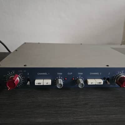AMS Neve 1073DPD Dual Channel Mic Preamp with Digital Output 2010s - Blue Bild 2
