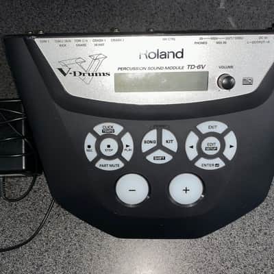 Roland TD-6V Drum Sound Module 2003 - 2008 - Black image 1