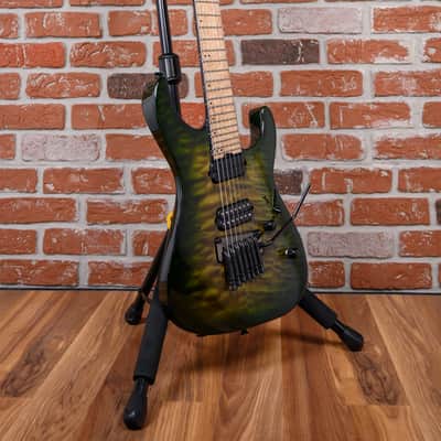 Jackson USA Custom Shop Soloist MS Master Built By “Metal” Joe Williams Quilt Maple Top Zilla Burst #701 Built for NAMM in 2019 with Original Hard Shell Case. image 3