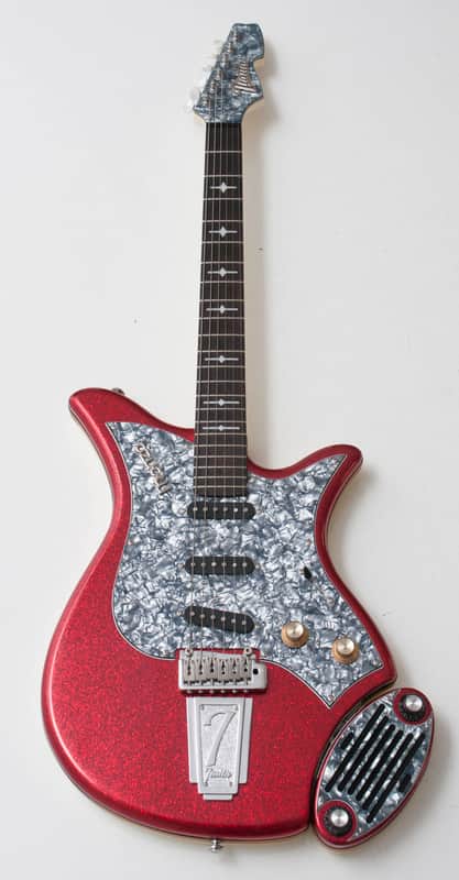 Italia Monza Red Sparkle w/ original Gigbag - Eko / Wandré