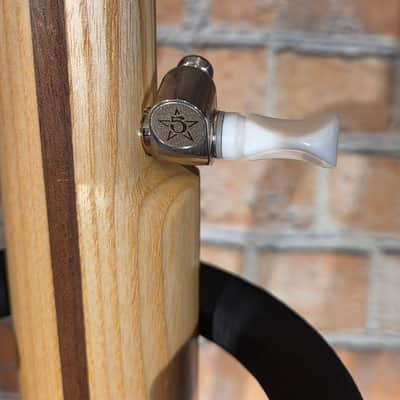 !USA! Handmade 5-String Banjo Natural Walnut w/ Superior HSC image 14