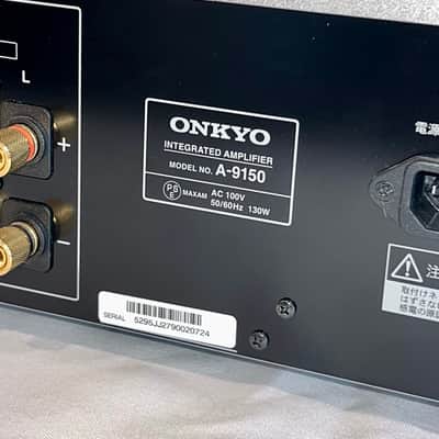 Onyko A-9150 120 Watt Stereo Integrated Stereo Amplifier Silver, Mint Condition, Works Flawlessly Sounds Amazing ! image 8