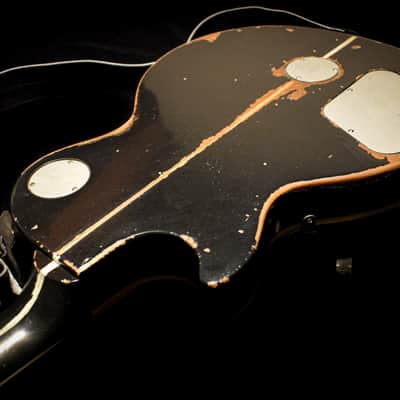Dax&Co. Heavy Aged Neil Young "Old Black" style Gibson Les Paul Guitar Relic W/ Case! image 17