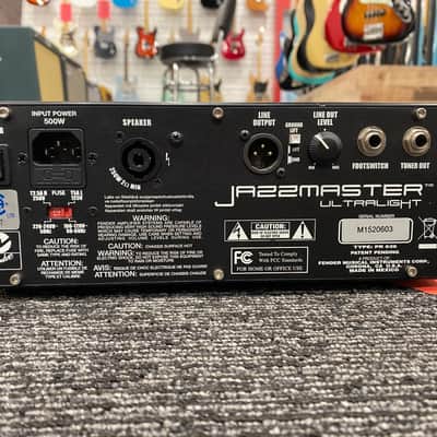 Fender JazzMaster Ultralight Guitar Amplifier Head, 250 Watts, Black image 5