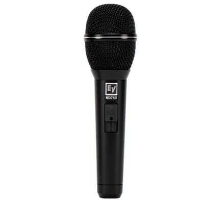 Electro-Voice ND76S Dynamic Cardioid Vocal Microphone with On/Off Switch - Open Box Mint image 1