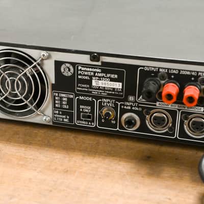Ramsa WP-1200 2-Channel Power Amplifier CG013DY image 8