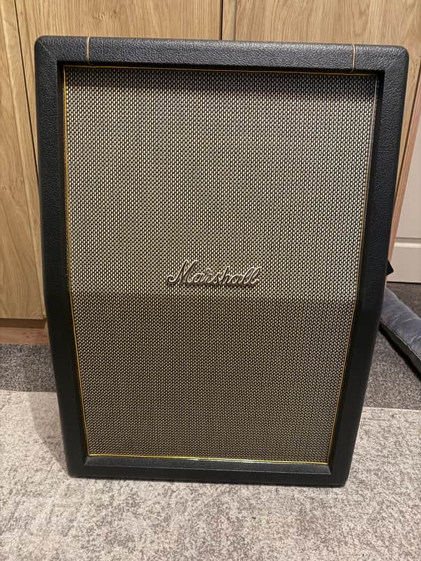 Marshall Studio Vintage SV212 140-Watt 2x12" Angled Guitar Speaker Cabinet 2019 - Present - Black image 1
