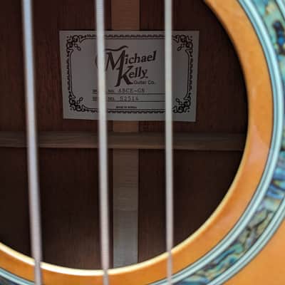 Michael Kelly Acoustic/Electric Bass Guitar image 3