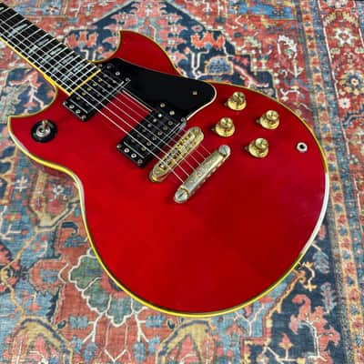 Yamaha SG2000 Neck Through Solid Body Persimmon Red - 1976 image 6