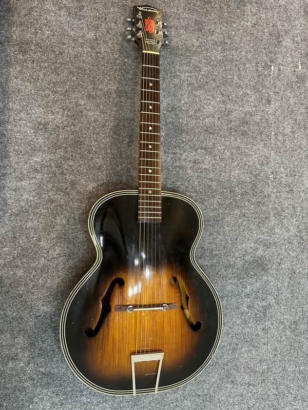 Harmony H1215 Archtone 1944 - 1971 - Dark Brown Sunburst image 1
