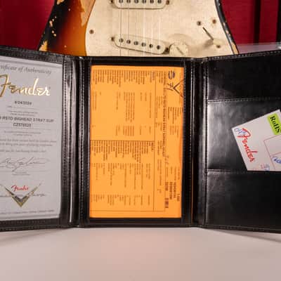 Fender Custom Shop LTD Roasted Bighead Stratocaster 2024 - Super Heavy Relic 3Color Sunburst image 2