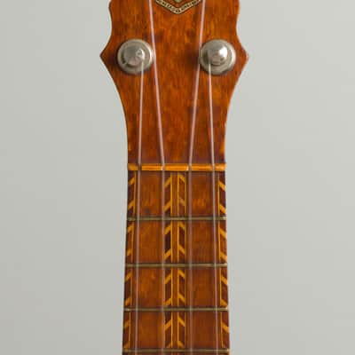Kumalae  Style 5 Soprano Ukulele,  c. 1920, original black hard shell case. image 5