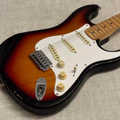Vintage Harmony H80T Sunburst Strat image 6