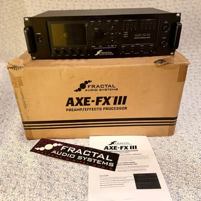 Fractal Audio Axe-Fx III MKII Preamp/FX Processor - Turbo DSP | Reverb
