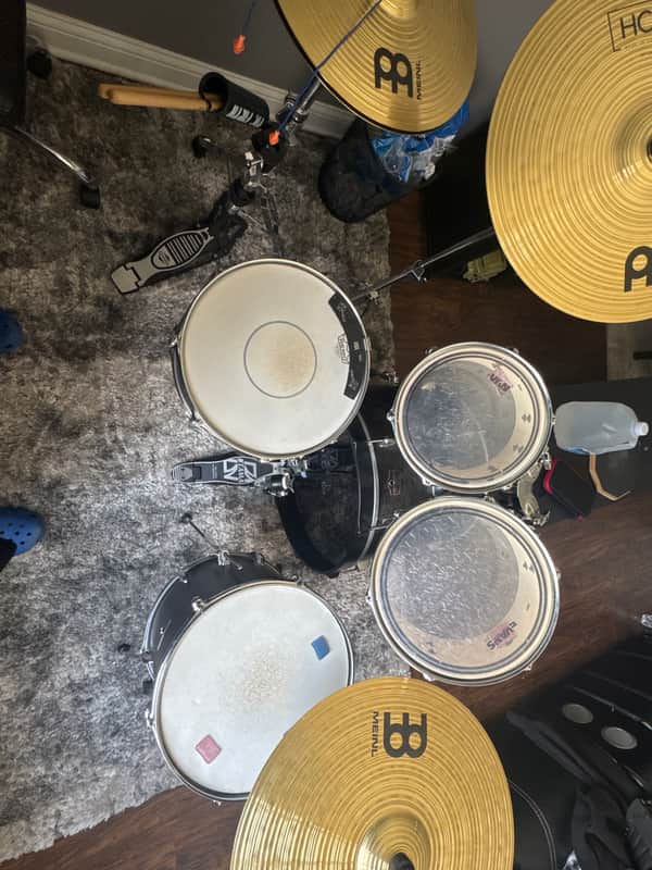 Tama Imperial Star 5 piece complete drum set - Oak image 1