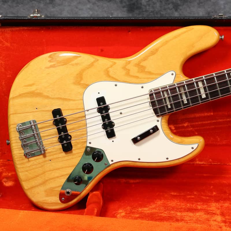 1973 Fender Jazz Bass - Natural - Rosewood Board - OHSC image 1
