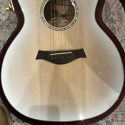 Taylor 50th Anniversary 614ce LTD 2024 - Trans White Edgeburst image 5