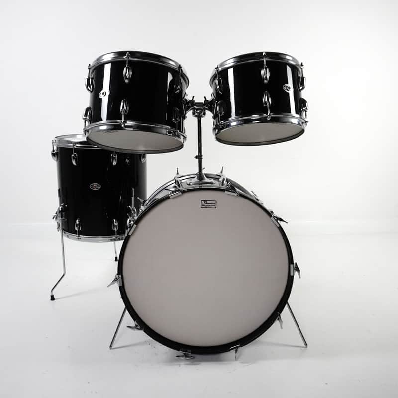 Slingerland 4-Piece ‘Modern Solo Outfit 2-R’ Outfit in Black 22,12,13,16