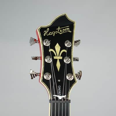 Hagstrom Viking Semi-Hollowbody Electric Guitar - Wild Cherry Transparent (Used) image 3