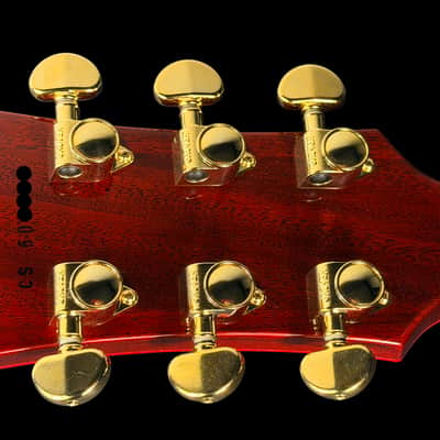 2026 Gibson Les Paul Custom 3A Flame Top Custom Shop Chambered ~ Red Widow image 11