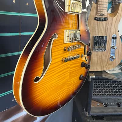 Ibanez Artcore AS103 Custom Vintage Burst 2010 Semi-Hollow Electric Guitar image 3
