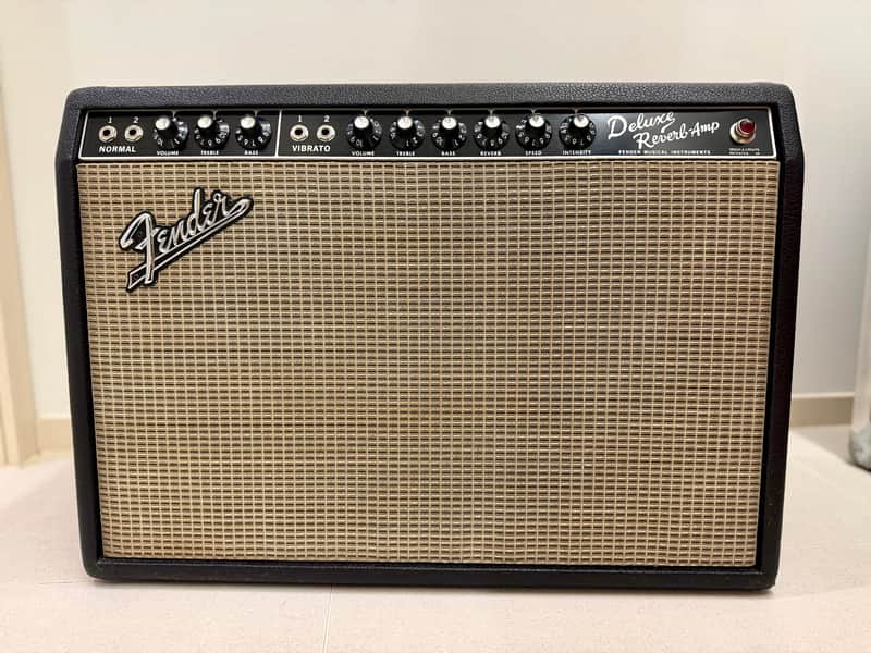 [Collector Grade] 1966 Fender Deluxe Reverb AB763 — All-Original image 1