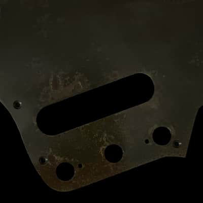 Made-to-Order - Statuary Bronze Brass - USA Jaguar AVRI 60s Pickguard Scratchplate for Fender - Hand-finished image 5