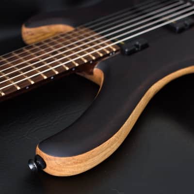 LAB Guitars Custom 7 String 2024 - Black Cherry Fade image 14