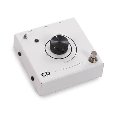 Collision Devices Singularity One Knob Fuzz Pedal White image 2