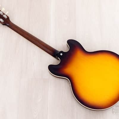 2020 Gibson Custom Shop Historic 1964 Gibson ES-335 VOS Vintage Burst w/ Case, Tags, CoA image 13