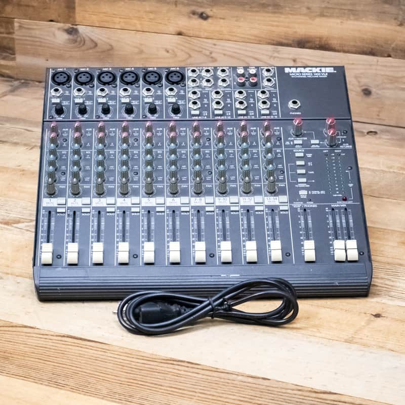 MACKIE MICRO SERIES 1402-VLZ マッキー ミキサー Mackie Micro Series 1402-VLZ 14-Channel Mic / Line Mixer | Reverb