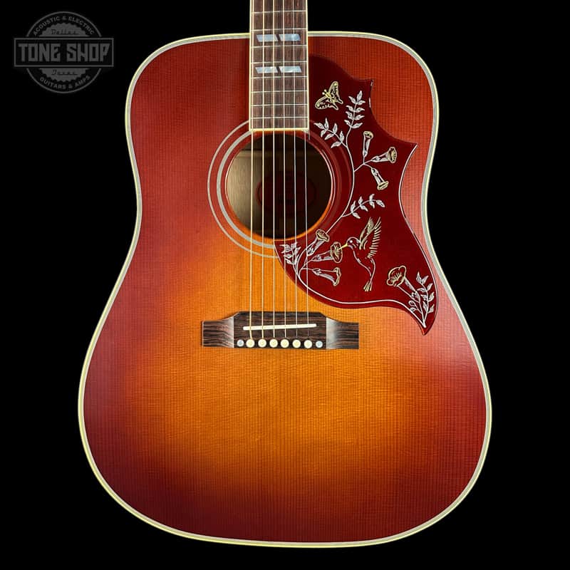 Used Gibson Custom Shop 1960 Hummingbird Reissue Sinker Mahogany Heritage Cherry Sunburst w/case TSU25539 image 1