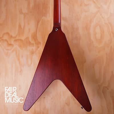 2009 Gibson Flying V Electric Guitar in Faded Cherry, with Gig Bag, USED image 4