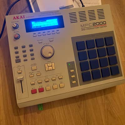 Akai MPC 2000 NEW BLUE SCREEN FAT BLUE PADS USB floppy emulator image 15