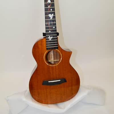 Enya EUT-M6 Solid Mahogany Tenor Ukulele w/ Bag image 2