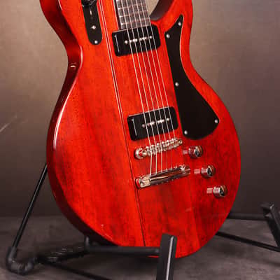 Eastman Juliet P90 Vintage Red finish Bare Knuckle Oldguard P90 pickups image 4