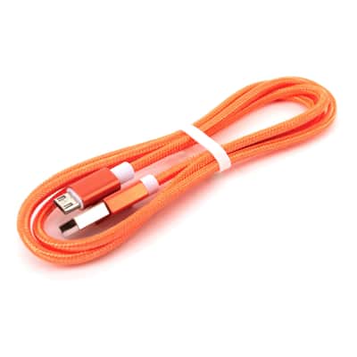 Electrosmith Micro-USB Cable (Orange - 1M) image 2