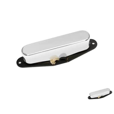 DiMarzio DP417 Area T Single Coil Neck Strat Pickup - Chrome- NEW image 1