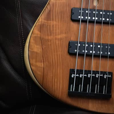 Fodera Emperor 5 Standard Special Figured Redwood 2025 (9,55 Lbs.) image 6