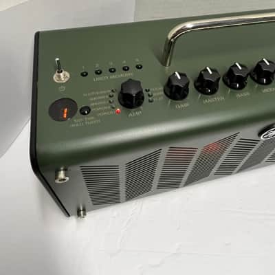Yamaha THR10X 10 Watt Desk Top Mini Guitar Amplifier High Gain METAL THR 10X Amp Portable Modeling Combo Amp EVH D 2 x 3" Stereo Digital Speakers 2013 - 2018 Camouflage Green Hi-Gain Steel Panther Approved. Original Box. image 4