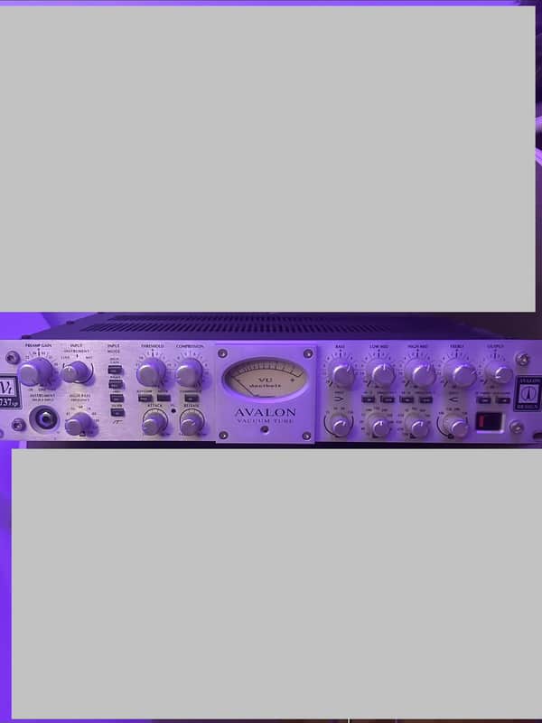 Avalon VT-737sp Tube Channel Strip - Silver