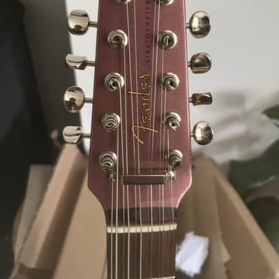 Fender ST12 TX 12-String Stratocaster MIJ 2004 - 2007 - Burgundy Mist Metallic image 2