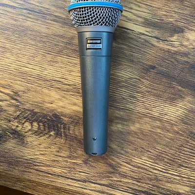 Shure BETA 58A Handheld Supercardioid Dynamic Microphone 1996 - Present - Black image 1