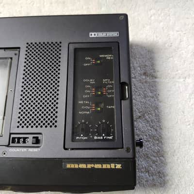 Near Mint Marantz PMD420 Rebuilt 2-Head Portable Cassette W/Accessories image 4