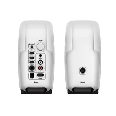 IK MULTIMEDIA iLOUD MICRO MONITOR WHITE Ultra-Compact Stereo Bluetooth Reference Monitor Pair image 2