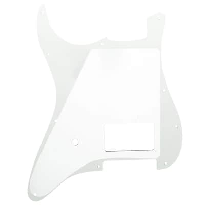 11-Hole Single Covered Humbucker Pickguard for USA/Mexico Fender® Tom DeLonge Strat Style - Aged White 3 image 2