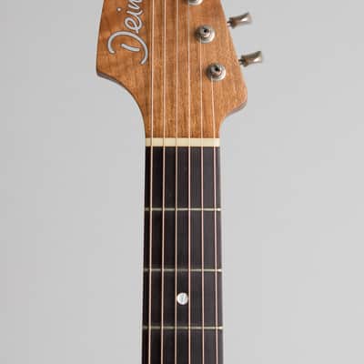 Deimel Guitarworks  Bluestar Semi-Hollow Body Electric Guitar (2020), ser. #13, original molded black plastic hard shell case. image 5