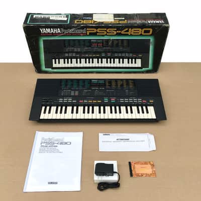 Yamaha PSS-480 Music Station FM Synthesizer Keyboard In Open Box