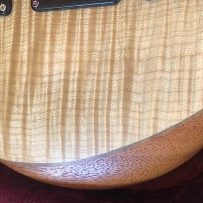 Wal MK2 2012 Flame Maple 4 string bass guitar image 9